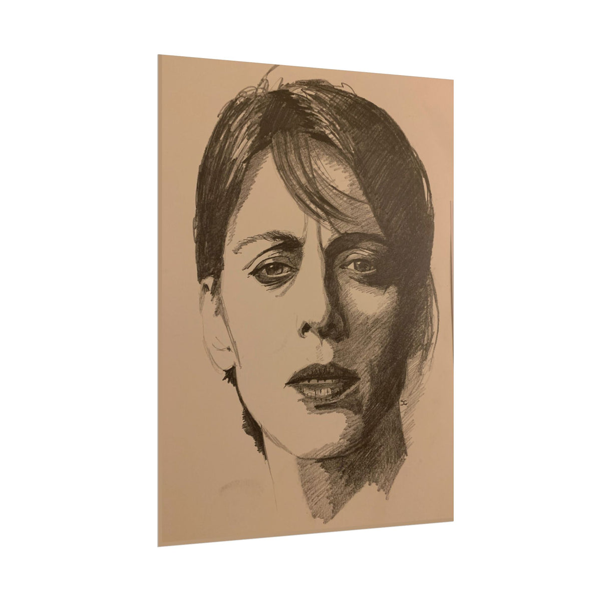 Deep Thought -  Portrait Print — Rolled Art Poster