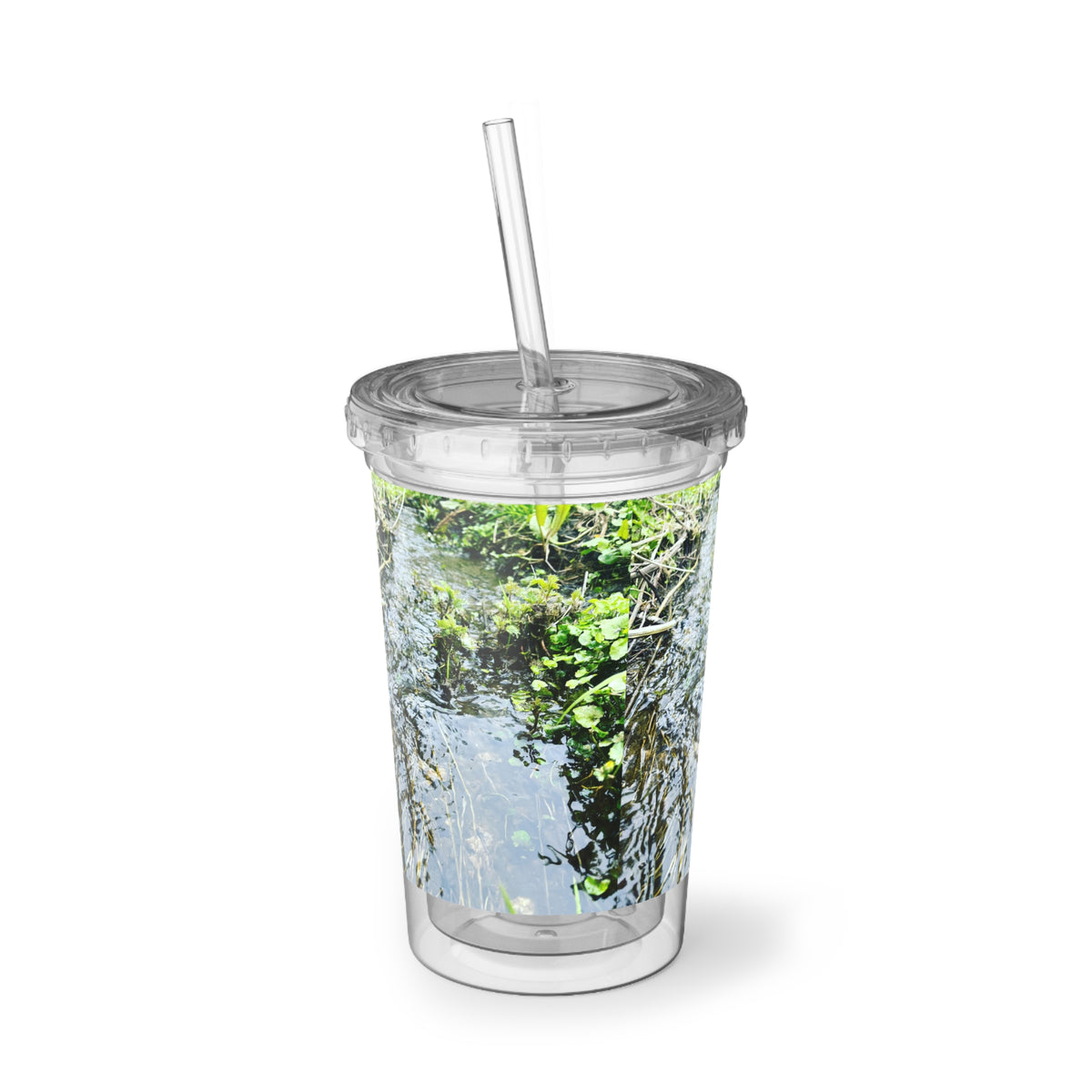 Acrylic Cup - River Reflection Nature GMLC Photography