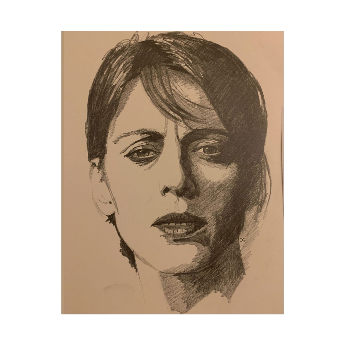 Deep Thought -  Portrait Print — Rolled Art Poster