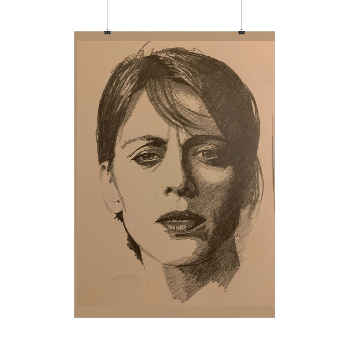 Deep Thought -  Portrait Print — Rolled Art Poster
