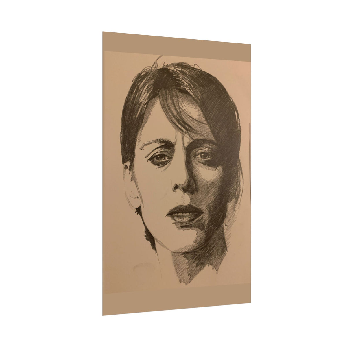 Deep Thought -  Portrait Print — Rolled Art Poster