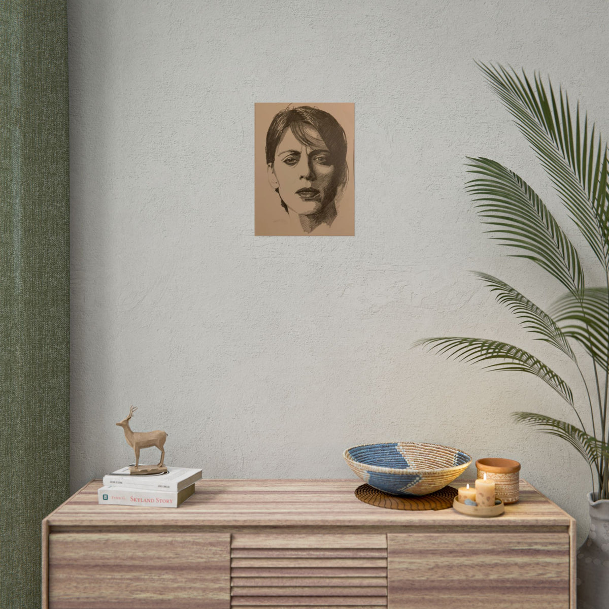 Deep Thought -  Portrait Print — Rolled Art Poster