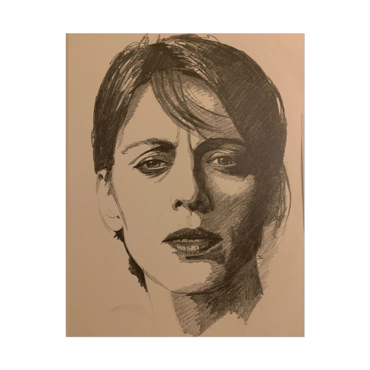 Deep Thought -  Portrait Print — Rolled Art Poster