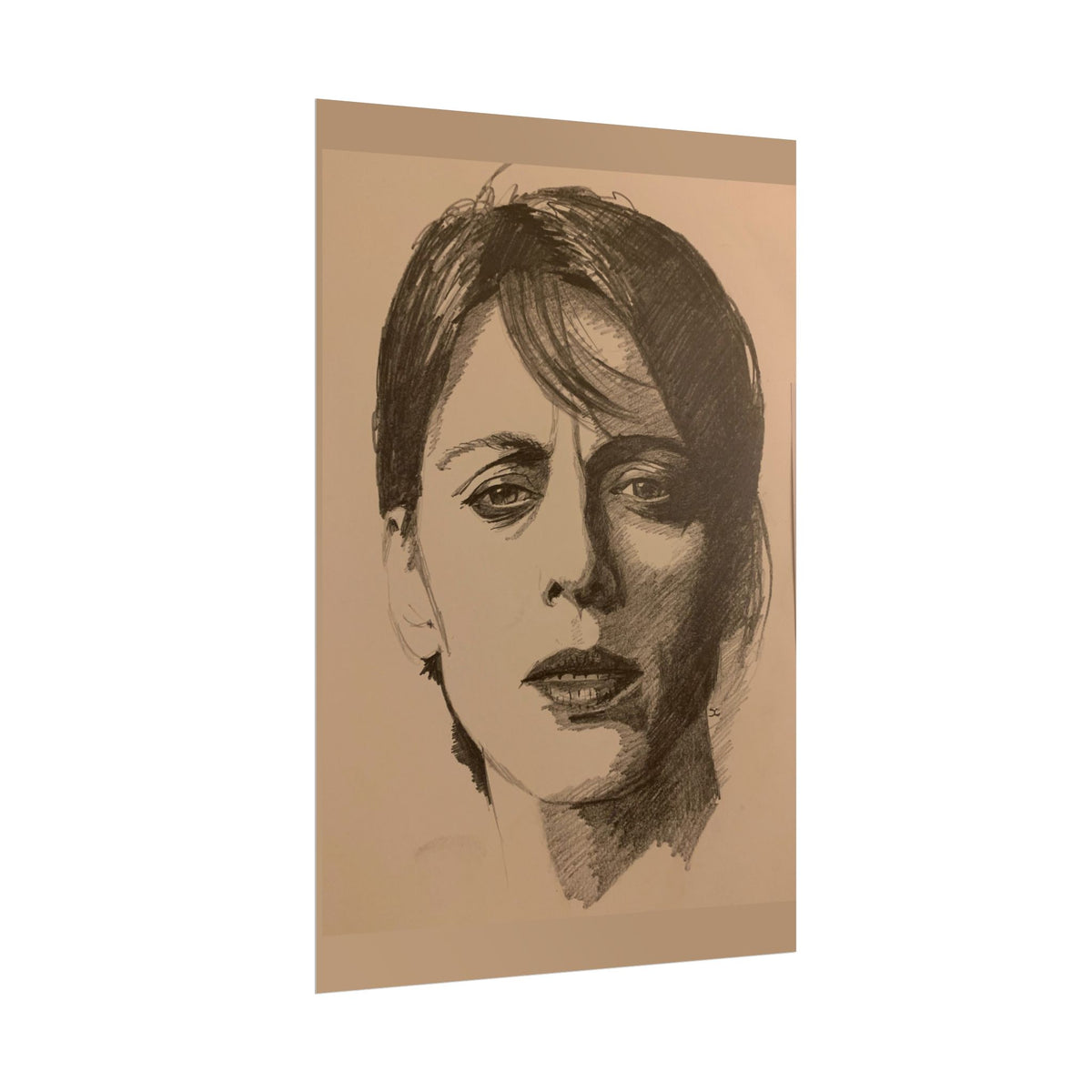 Deep Thought -  Portrait Print — Rolled Art Poster
