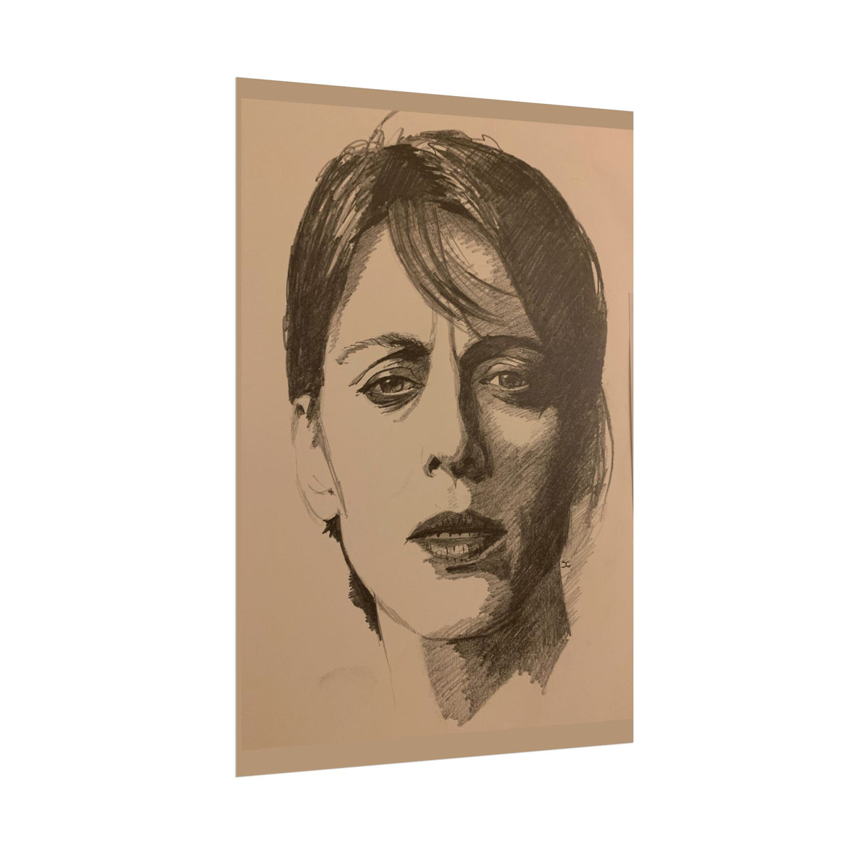 Deep Thought -  Portrait Print — Rolled Art Poster