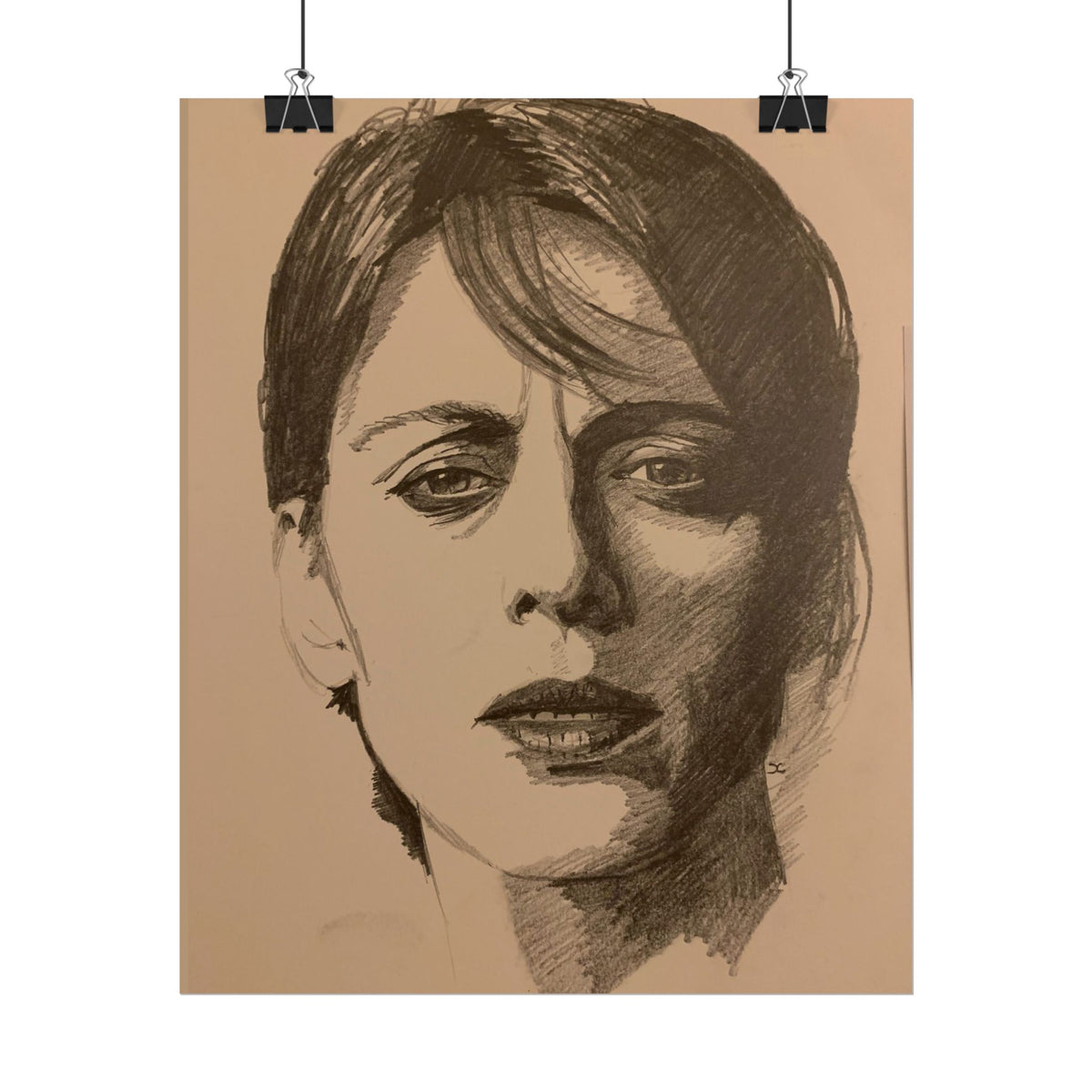 Deep Thought -  Portrait Print — Rolled Art Poster