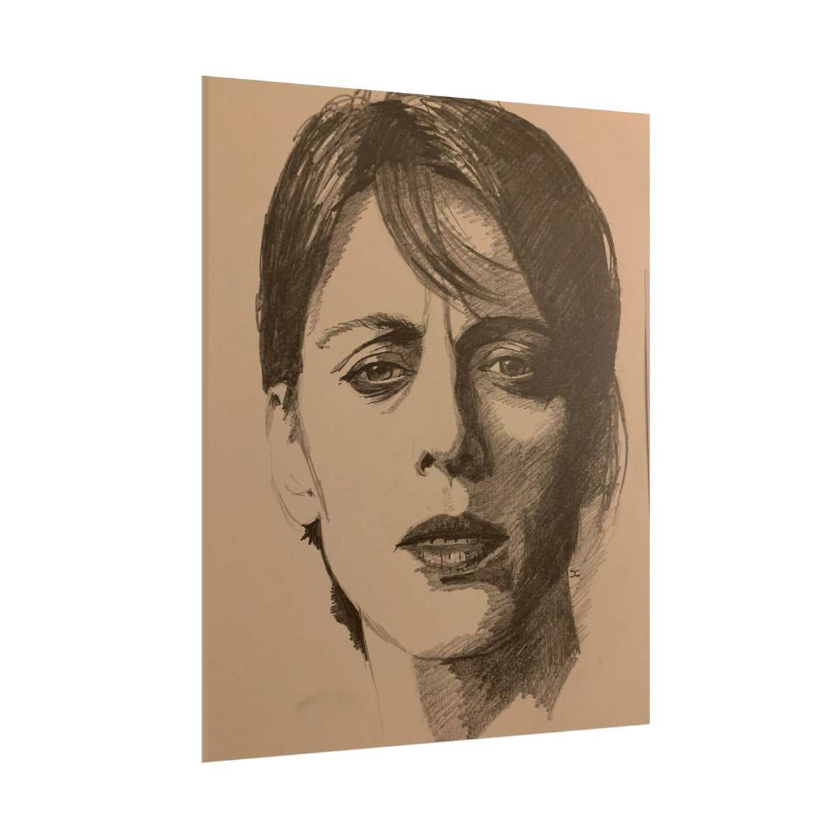 Deep Thought -  Portrait Print — Rolled Art Poster
