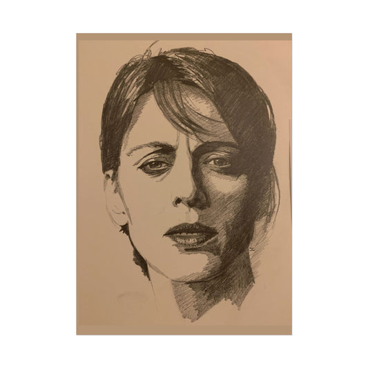 Deep Thought -  Portrait Print — Rolled Art Poster