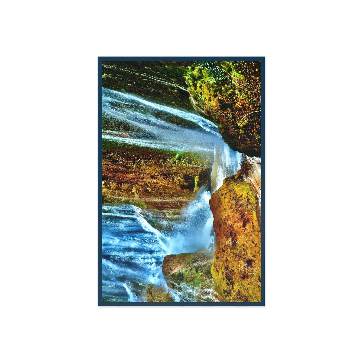 Waterfall Fine Art Postcard - Scenic Nature Photo Postcard 1 pc - GMLC Photography