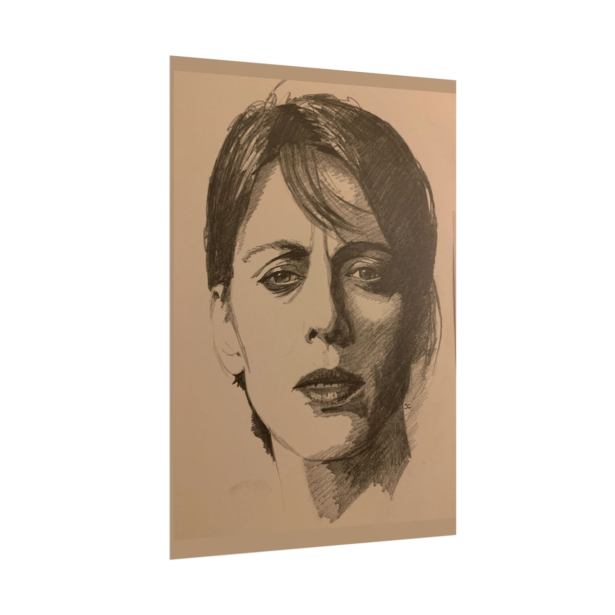 Deep Thought -  Portrait Print — Rolled Art Poster
