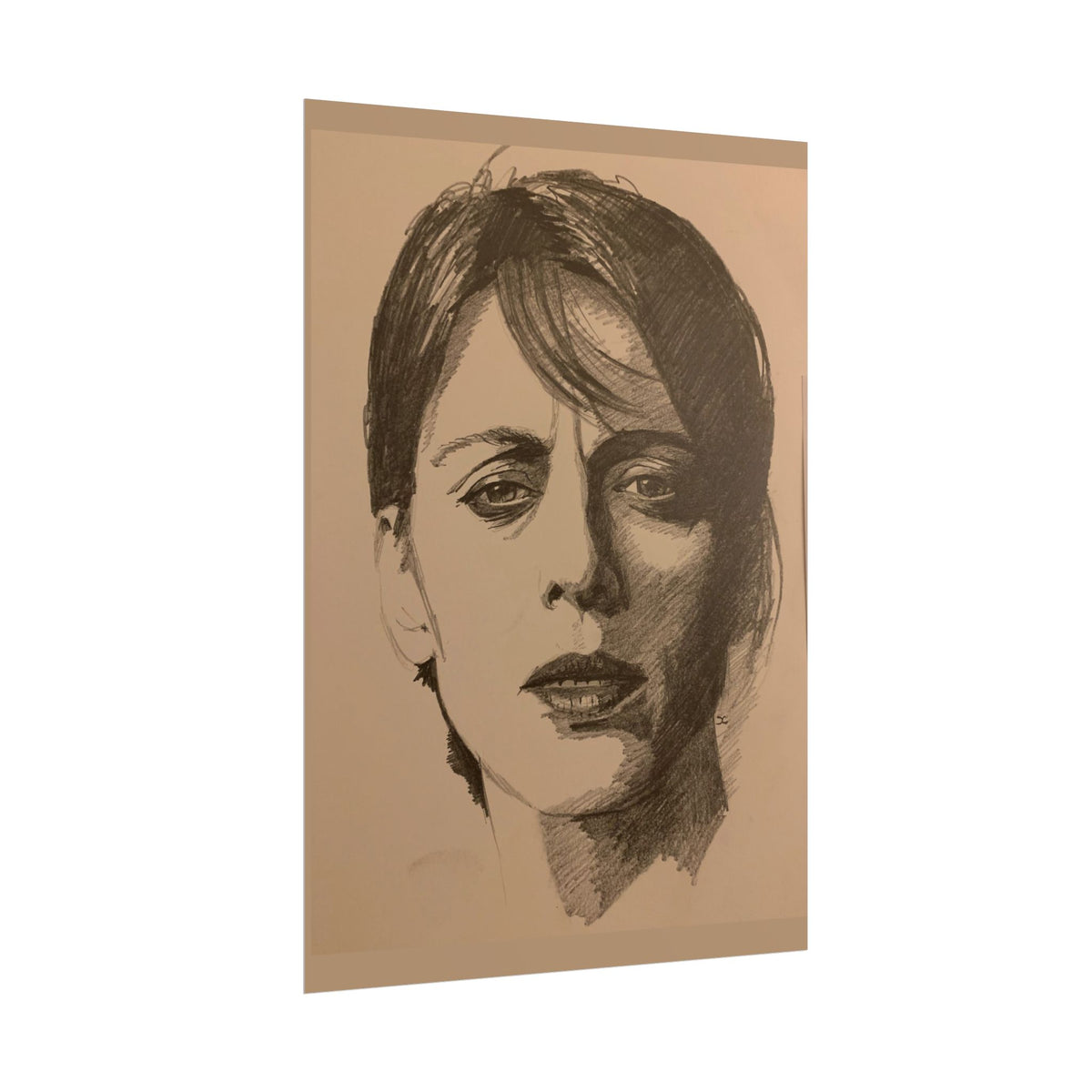 Deep Thought -  Portrait Print — Rolled Art Poster