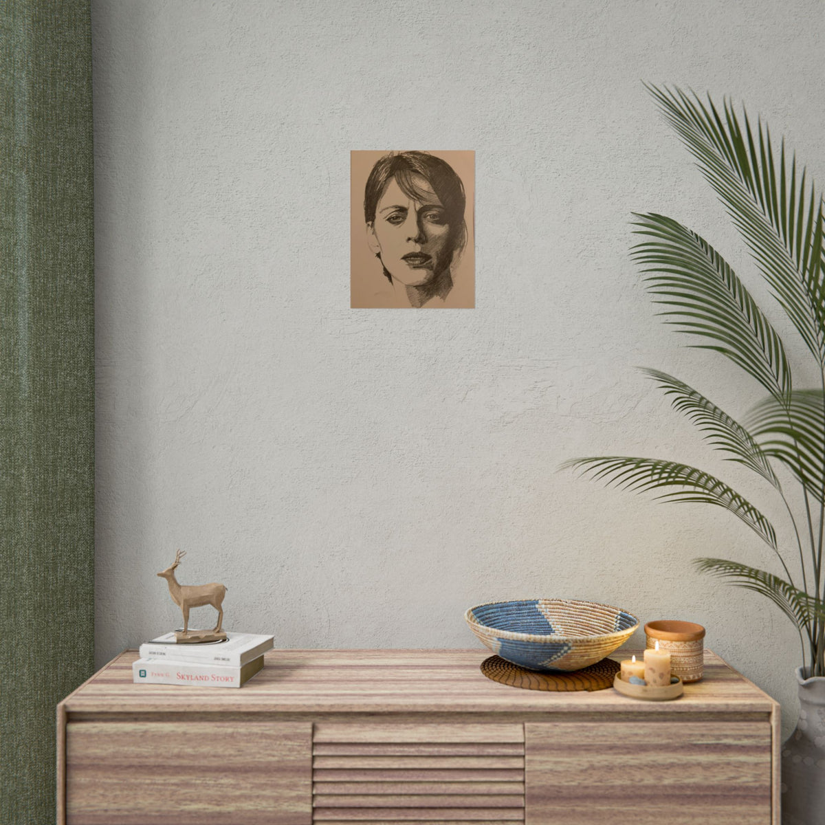Deep Thought -  Portrait Print — Rolled Art Poster