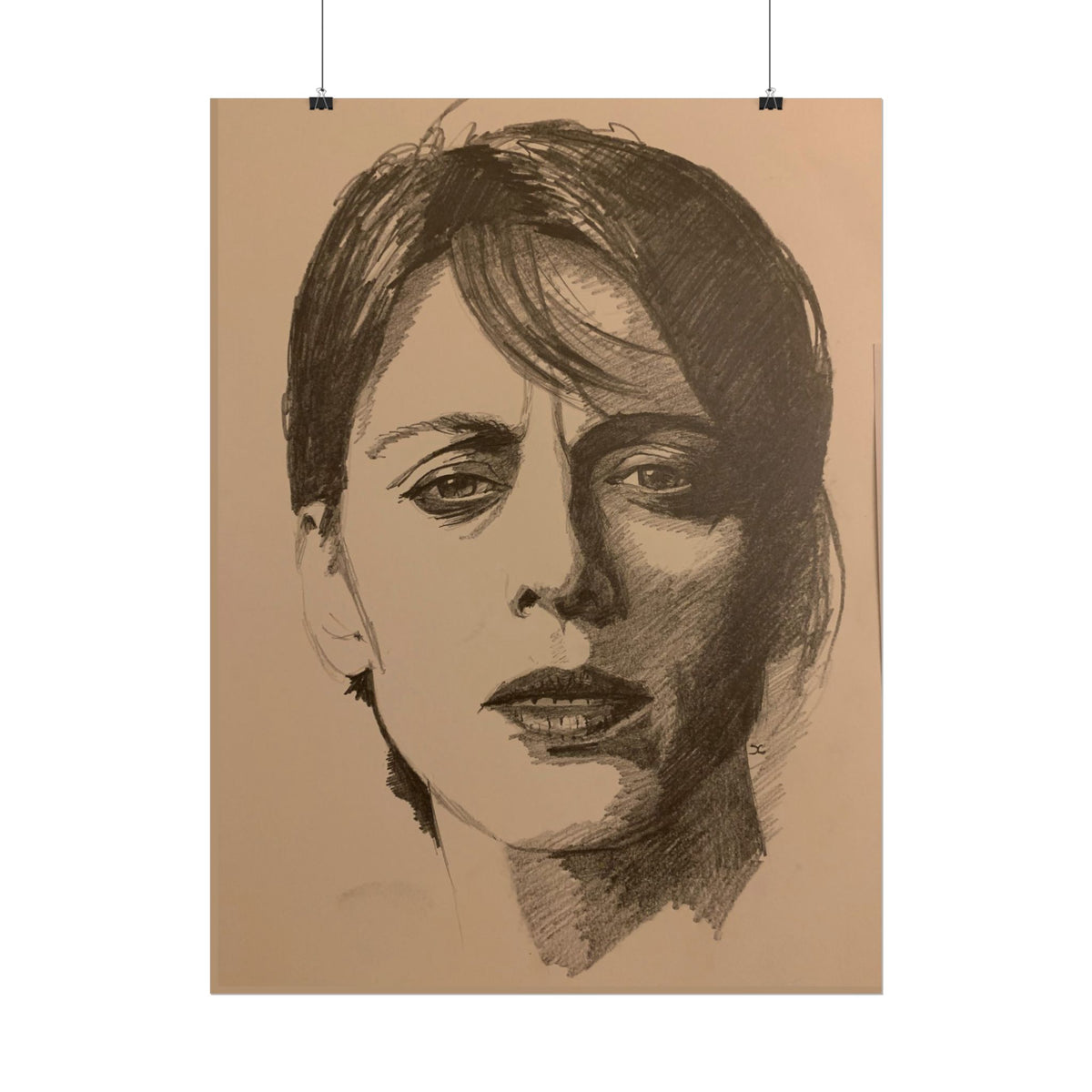 Deep Thought -  Portrait Print — Rolled Art Poster