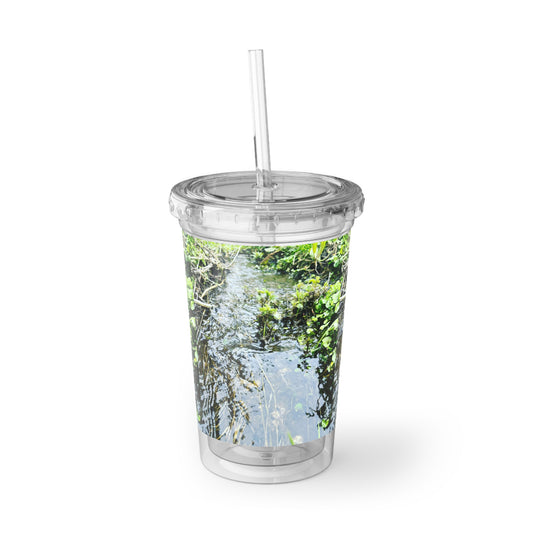 Acrylic Cup - River Reflection Nature GMLC Photography