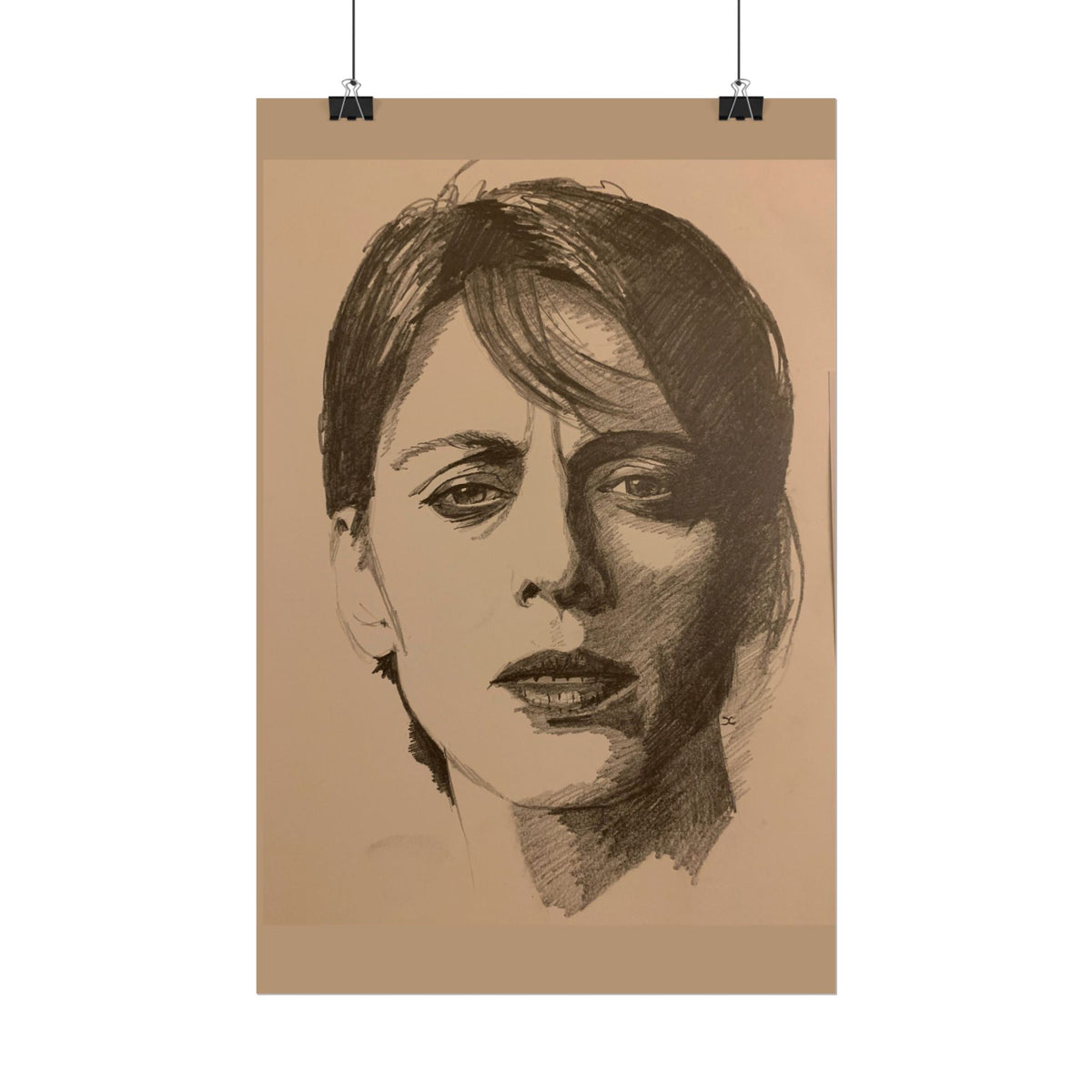 Deep Thought -  Portrait Print — Rolled Art Poster