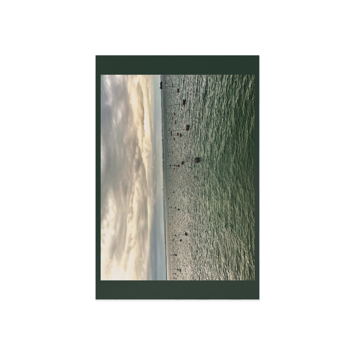 Fine Art Postcards — Tranquil Seascape Note Cards (Set of 10) GMLC Photography