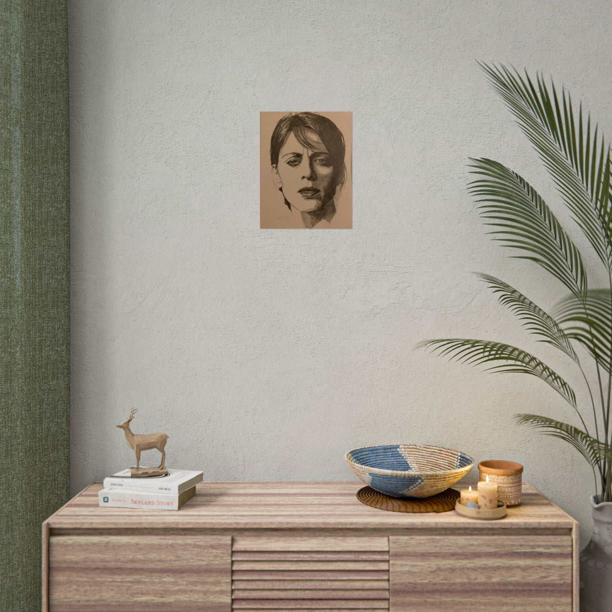 Deep Thought -  Portrait Print — Rolled Art Poster