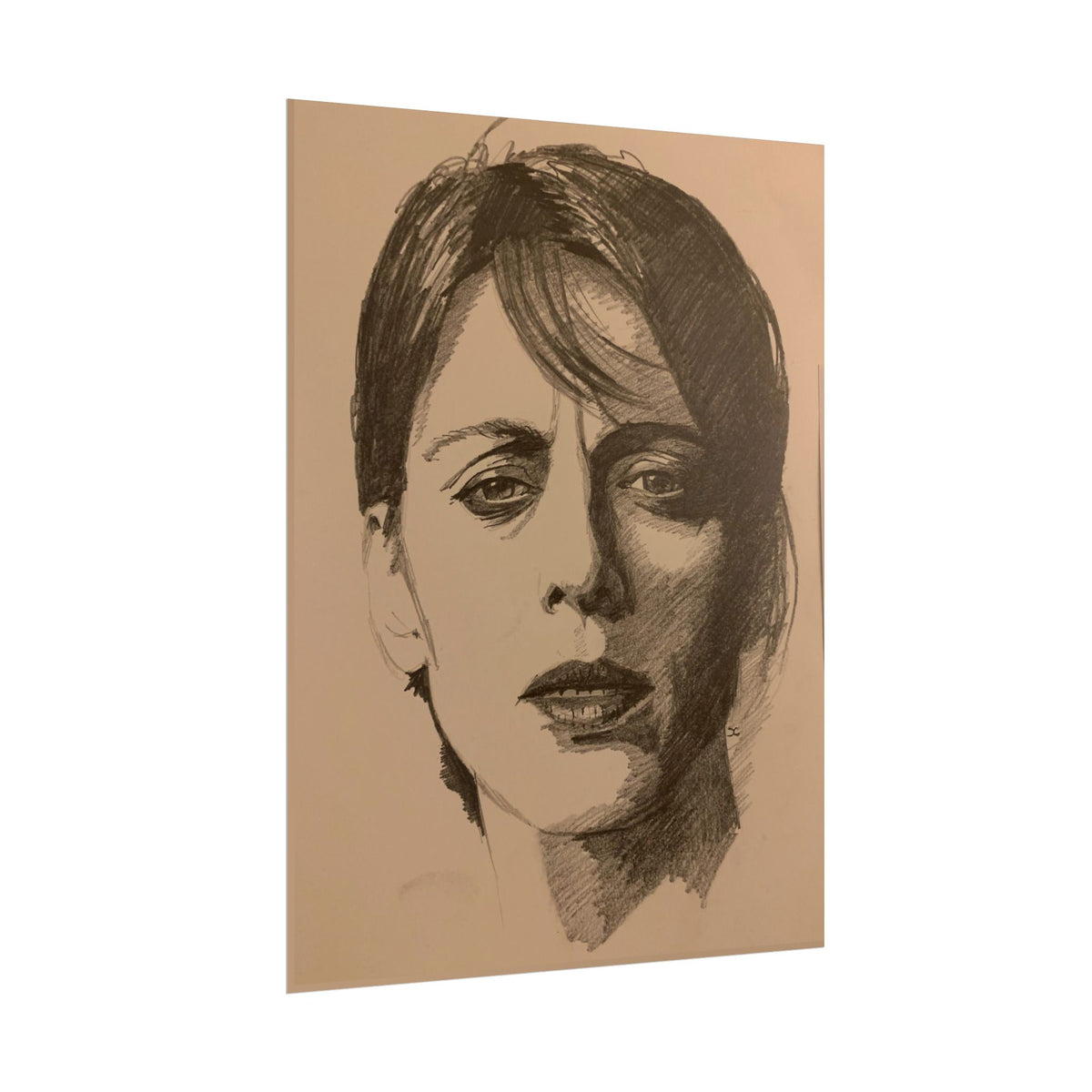 Deep Thought -  Portrait Print — Rolled Art Poster