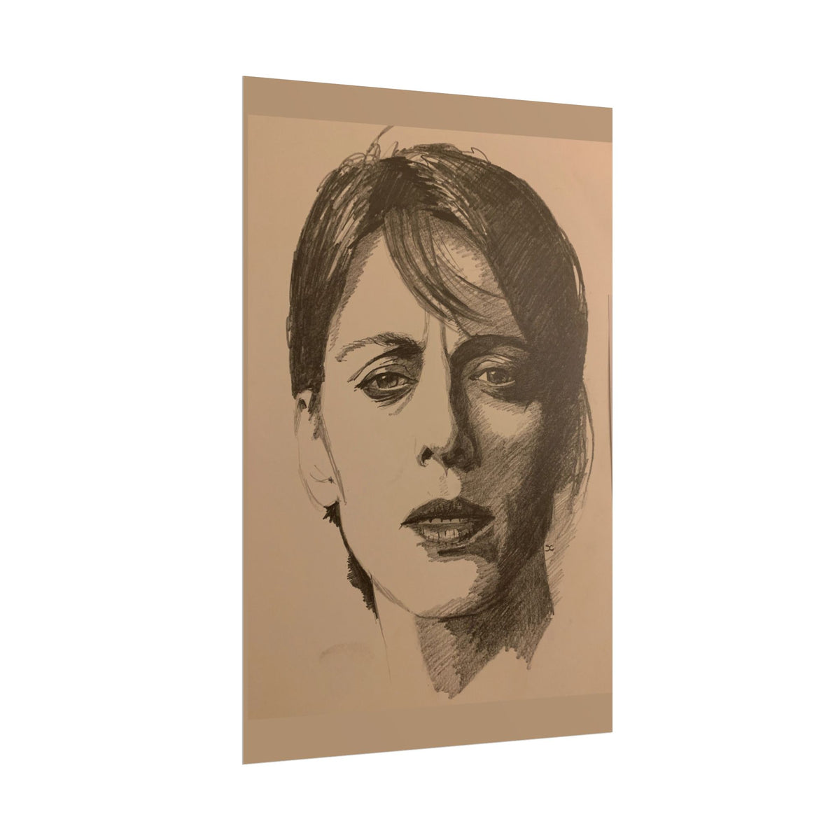 Deep Thought -  Portrait Print — Rolled Art Poster