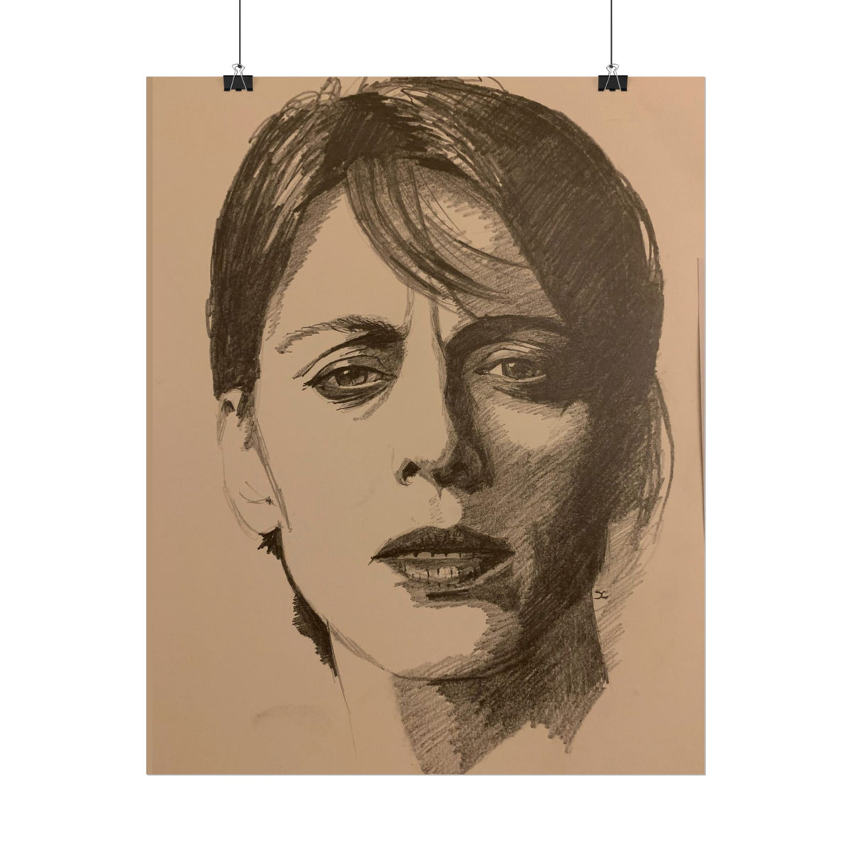 Deep Thought -  Portrait Print — Rolled Art Poster