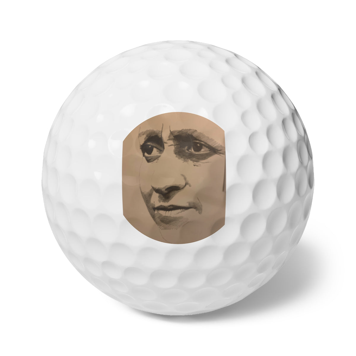 Golf Balls, Peace, 6pcs