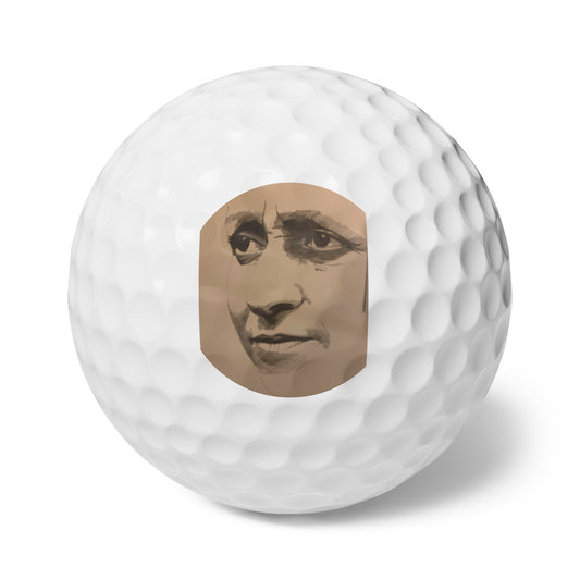 Golf Balls, Peace, 6pcs