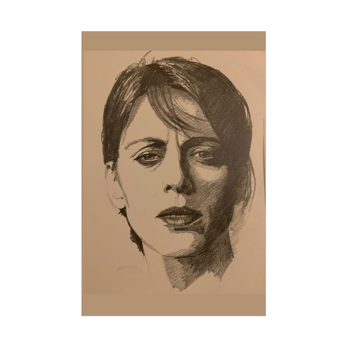 Deep Thought -  Portrait Print — Rolled Art Poster