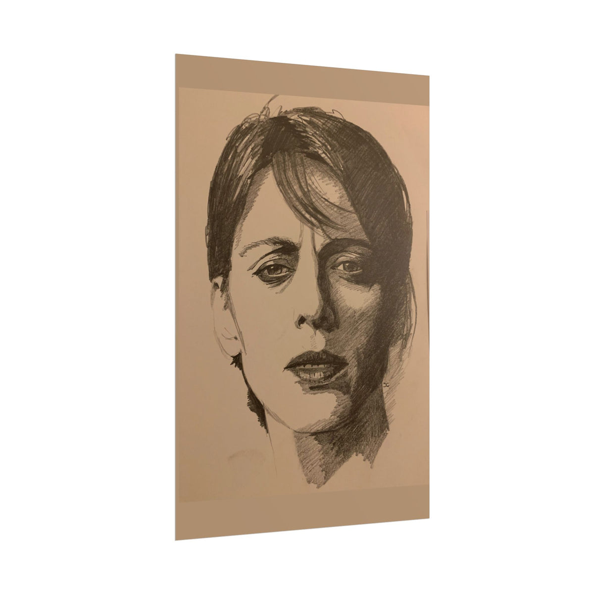 Deep Thought -  Portrait Print — Rolled Art Poster