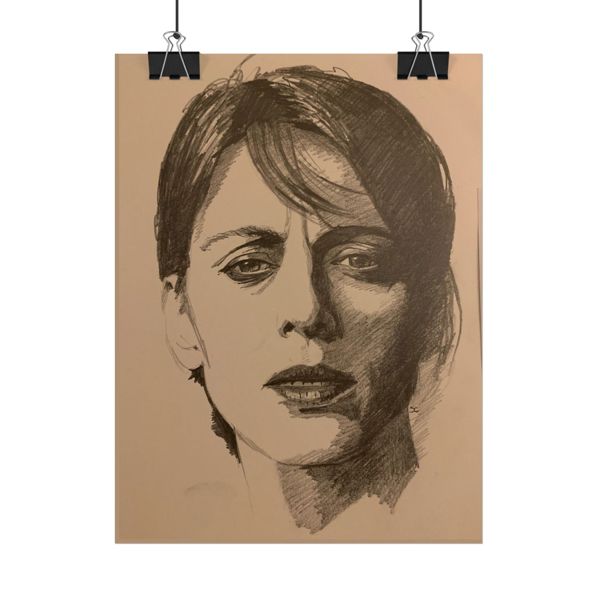 Deep Thought -  Portrait Print — Rolled Art Poster
