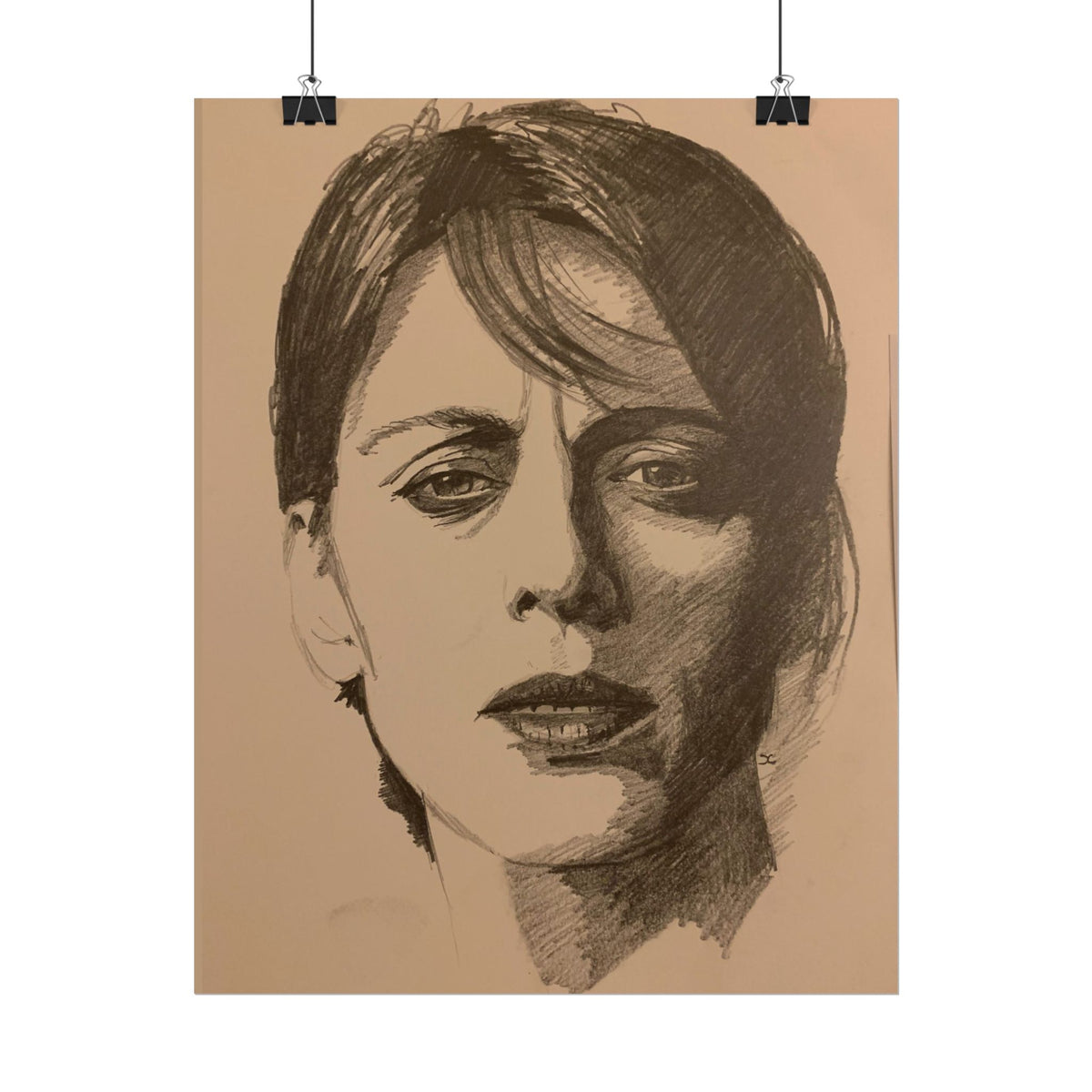 Deep Thought -  Portrait Print — Rolled Art Poster