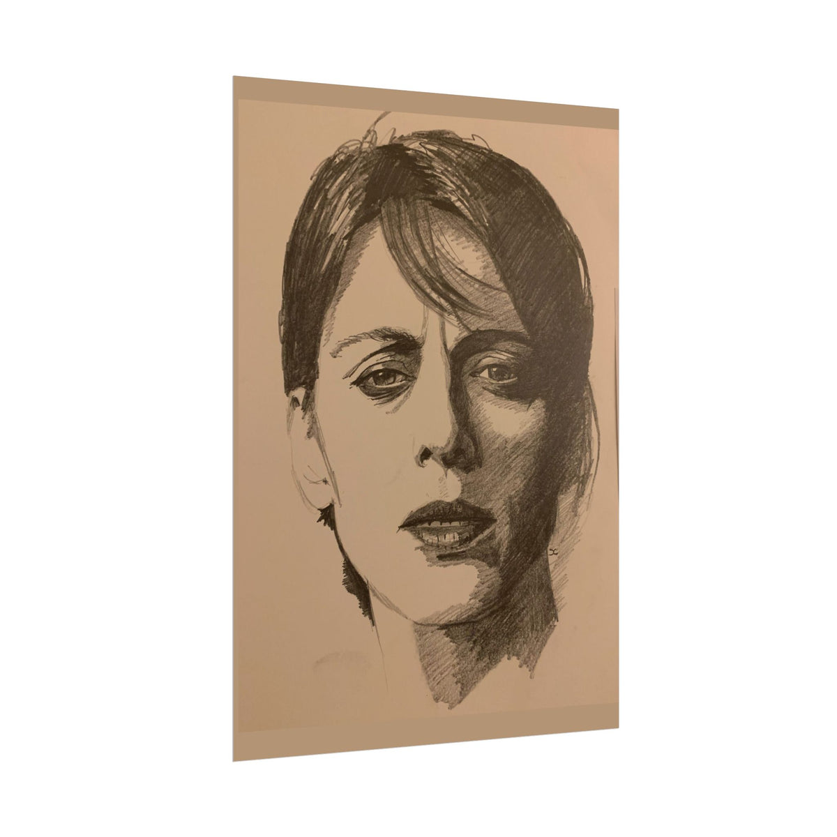 Deep Thought -  Portrait Print — Rolled Art Poster