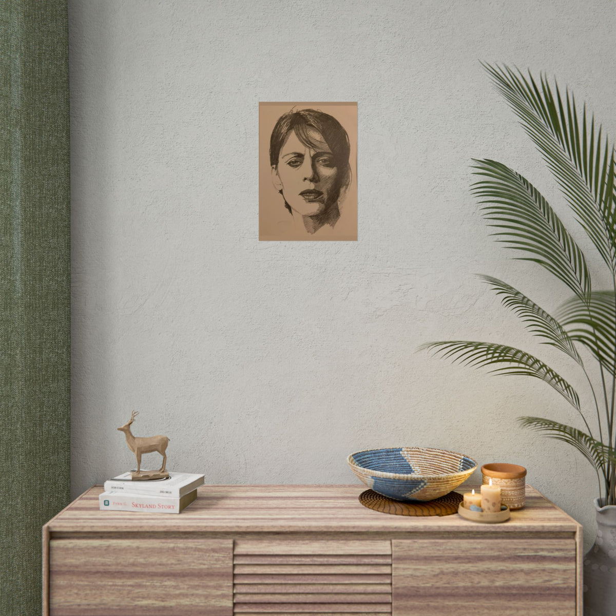 Deep Thought -  Portrait Print — Rolled Art Poster
