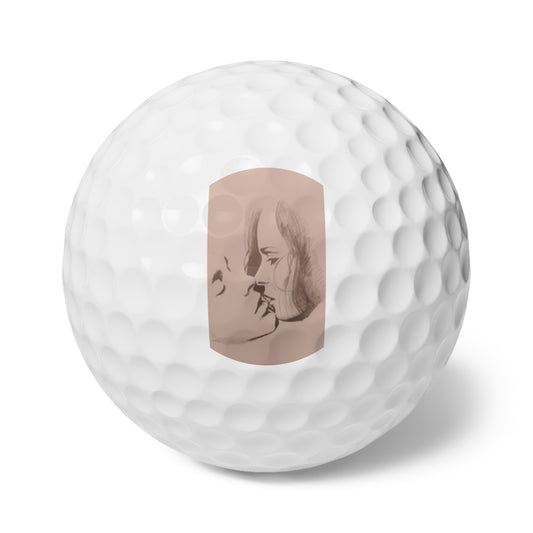 Golf Balls, The Kiss, 6pcs
