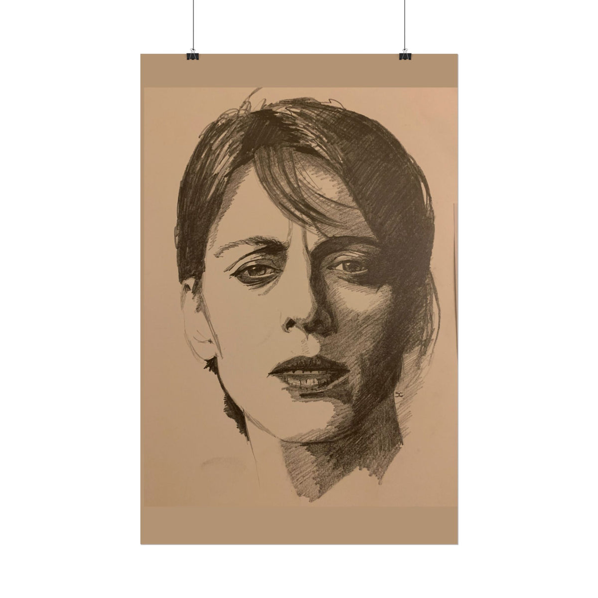 Deep Thought -  Portrait Print — Rolled Art Poster