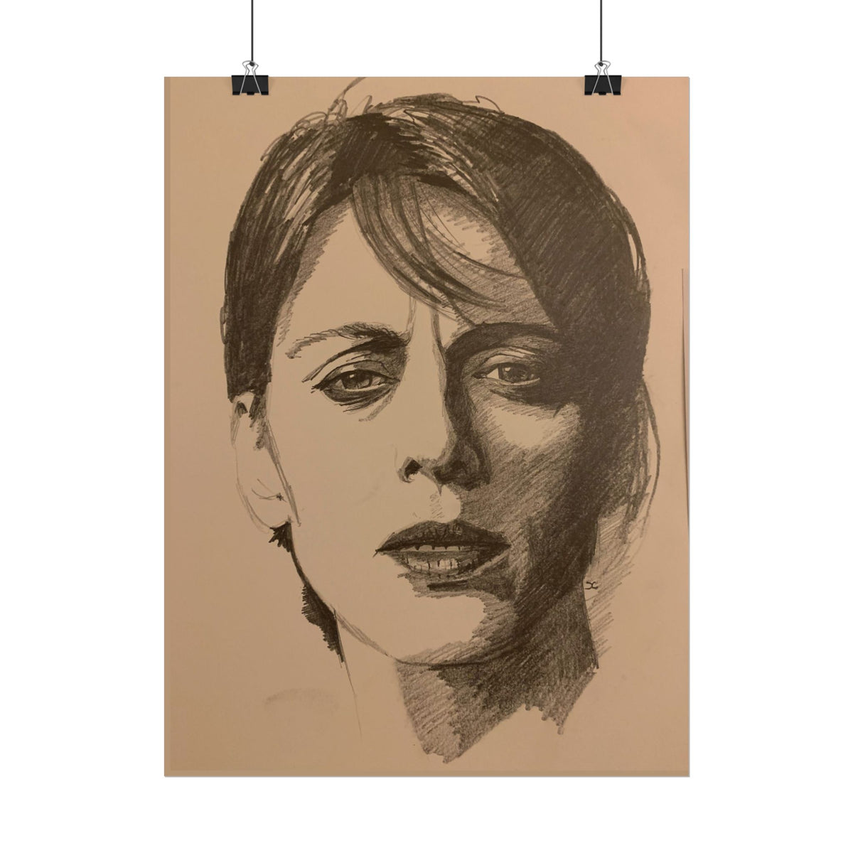 Deep Thought -  Portrait Print — Rolled Art Poster