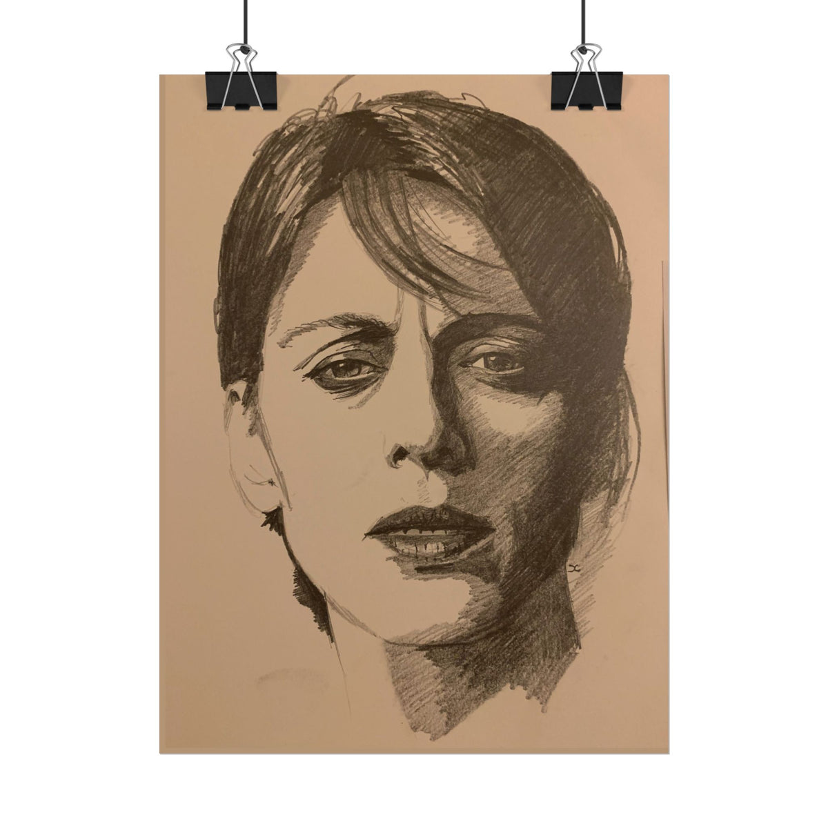 Deep Thought -  Portrait Print — Rolled Art Poster