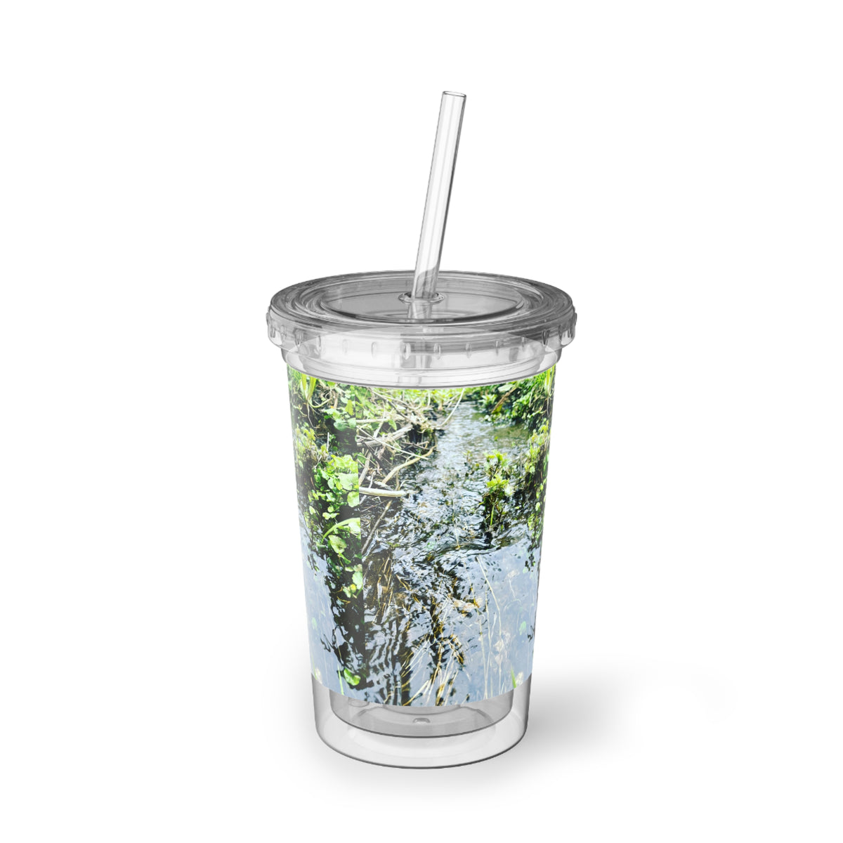 Acrylic Cup - River Reflection Nature GMLC Photography