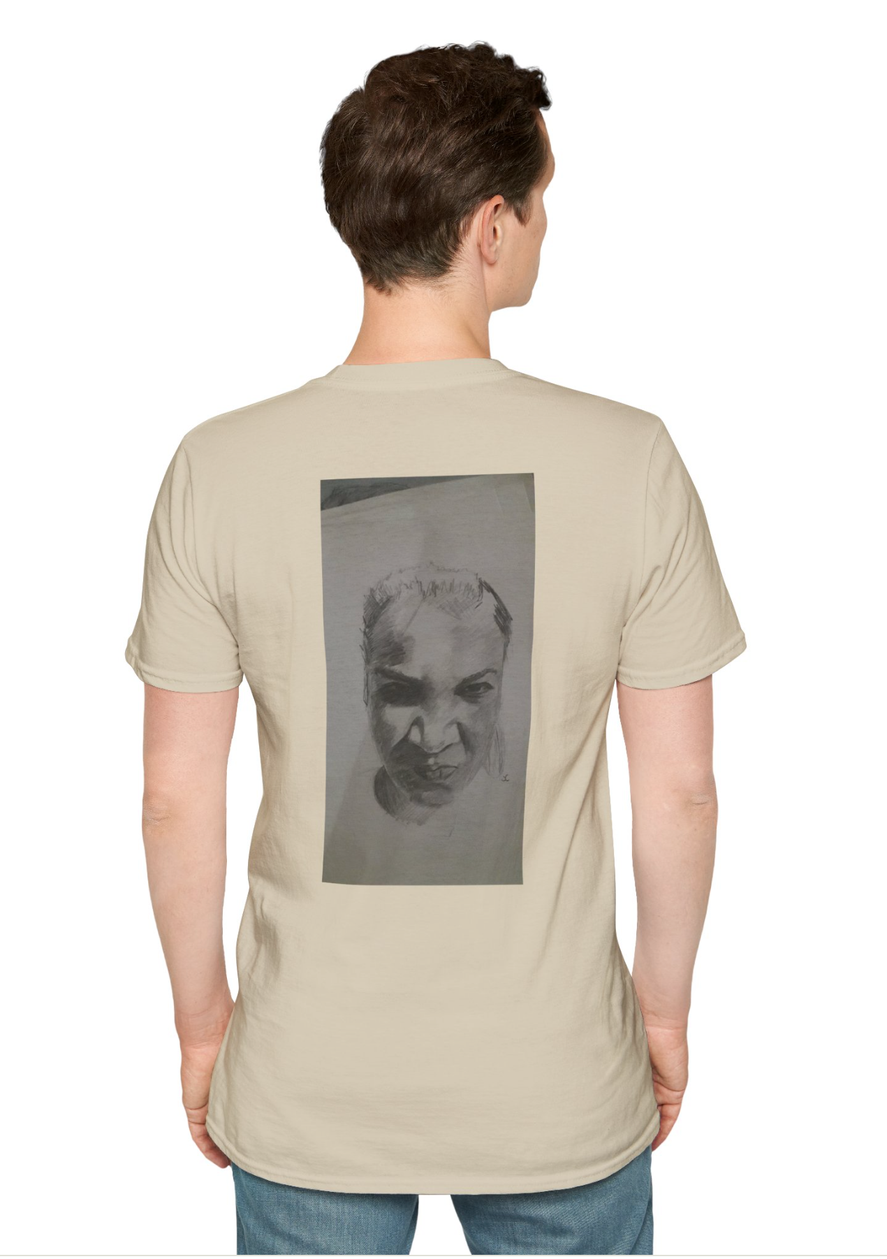 Unique Portrait T-Shirts | Original Art Prints | Handmade Graphic T-shirts for Art Lovers | Trendy Wearable Art | JC Portraiture